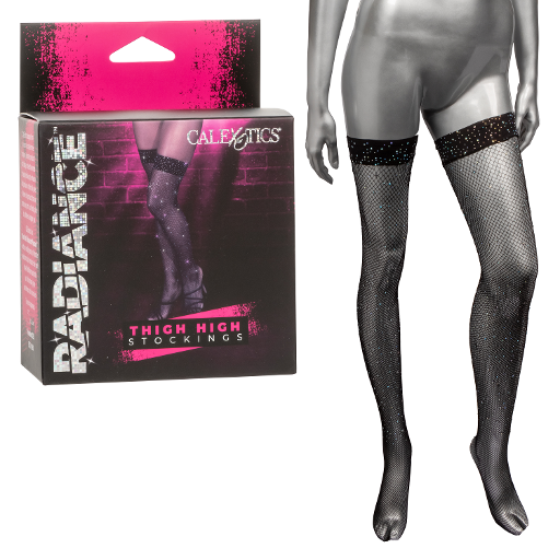 Radiance Thigh High Stockings-SE-3001-35-3