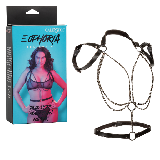 Euphoria Collection Plus Size Multi Chain Halter-SE-3101-26-3