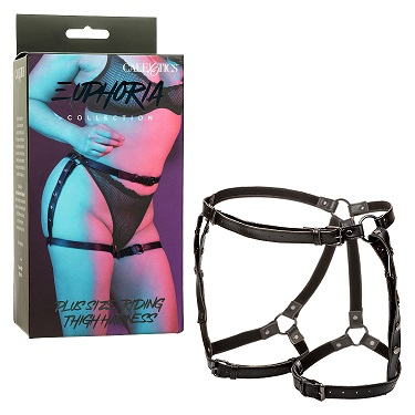 Euphoria Collection Plus Size Riding Thigh Harness-SE-3102-06-3