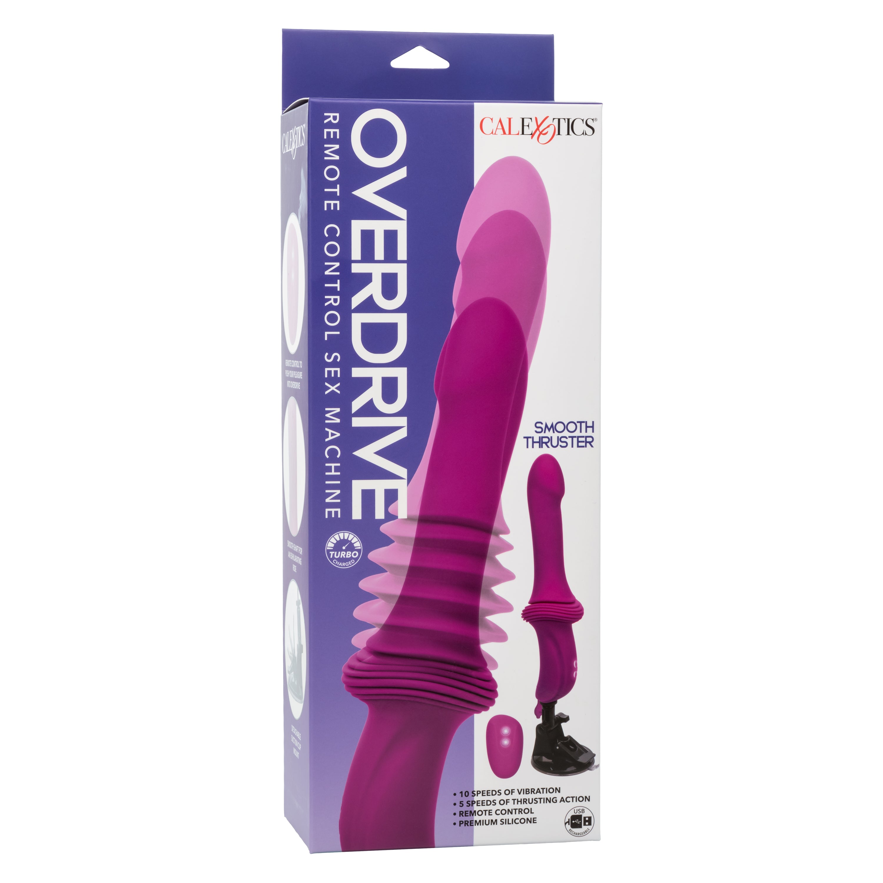 Overdrive Remote Control Sex Machine Smooth Thruster-SE-4445-60-3