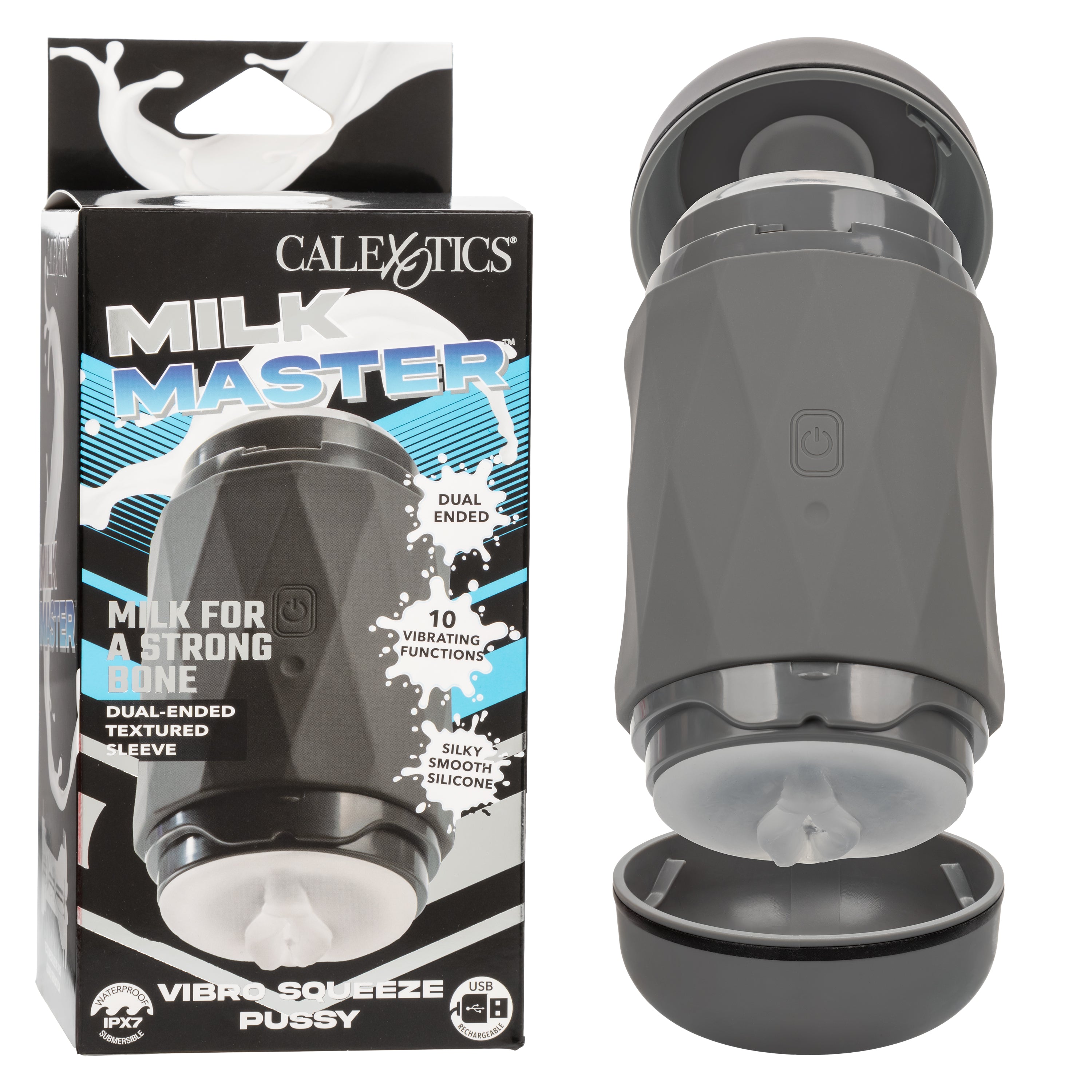 Milk MasterT Vibro Squeeze Pussy-SE-5550-15-3