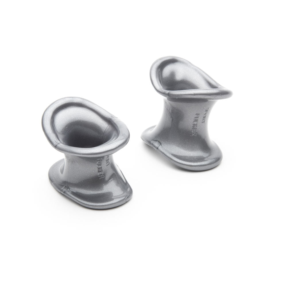 Sport Fucker Ergonomic Ball Stretcher Kit - Grey Ball Stretchers - Set of 2 Sizes-SF10543