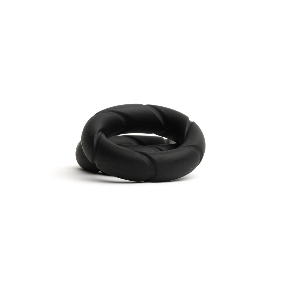 Sport Fucker Ready Rings - Black Cock Rings - 2 Pack-SF23135