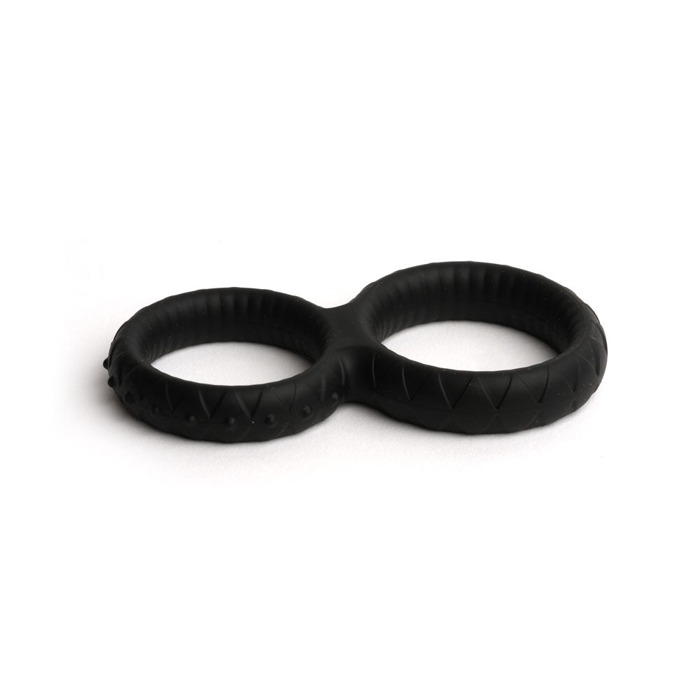 Sport Fucker Enigma Ring - Black Cock & Ball Ring-SF23364