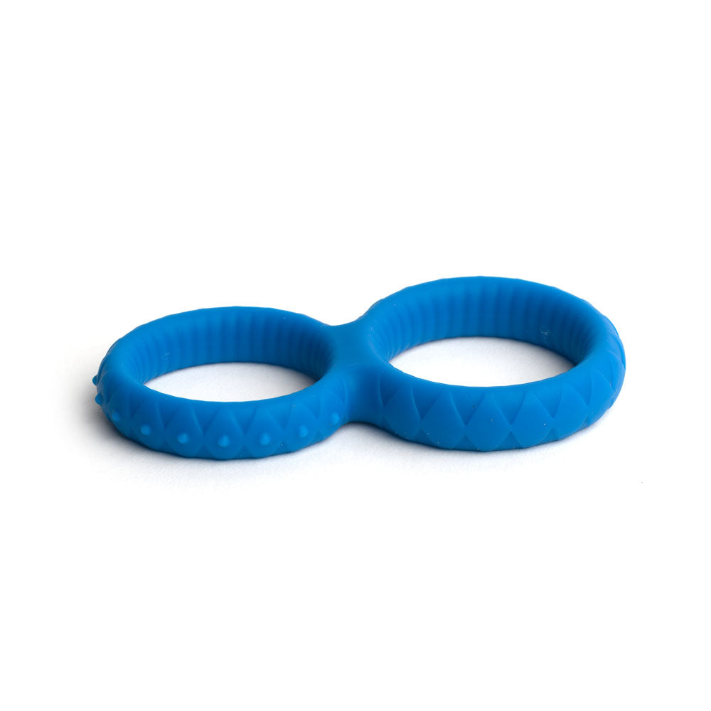 Sport Fucker Enigma Ring - Blue Cock & Ball Ring-SF23366