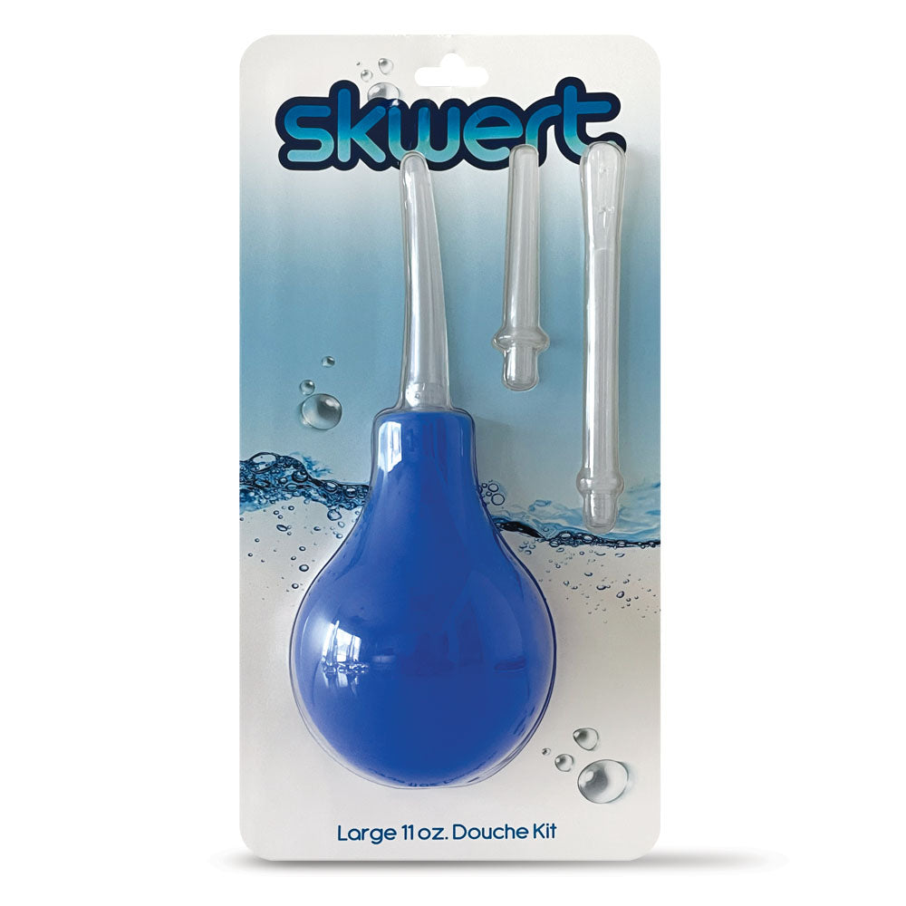 Skwert Medium 11 oz Douche Kit - Blue 325 ml Unisex Douche Kit-SK0502