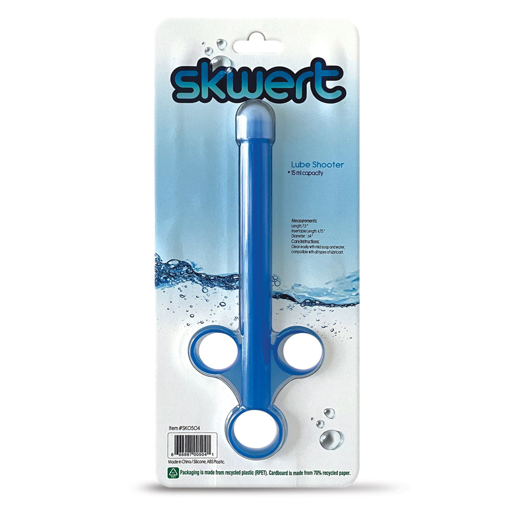 Skwert Lube Shooter - Blue Lube Applicator - 15 ml-SK0504