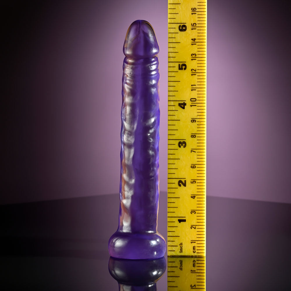 Selopa SLIMPLICITY - Purple 15.7 cm Dildo-SL-DD-3519-2