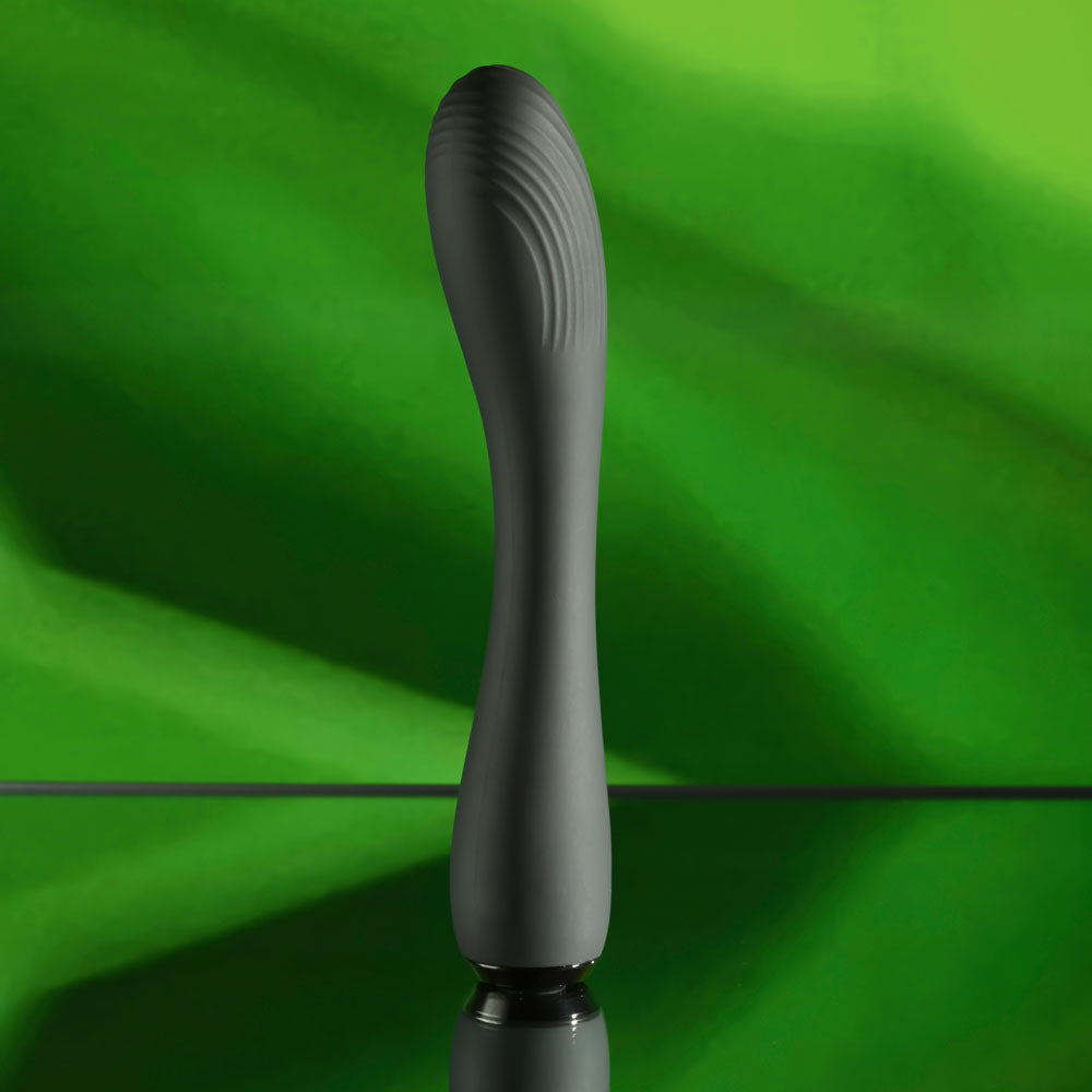 Selopa MIDNIGHT MAGIC - Black 20.2 cm USB Rechargeable Vibrator-SL-RS-4776-2