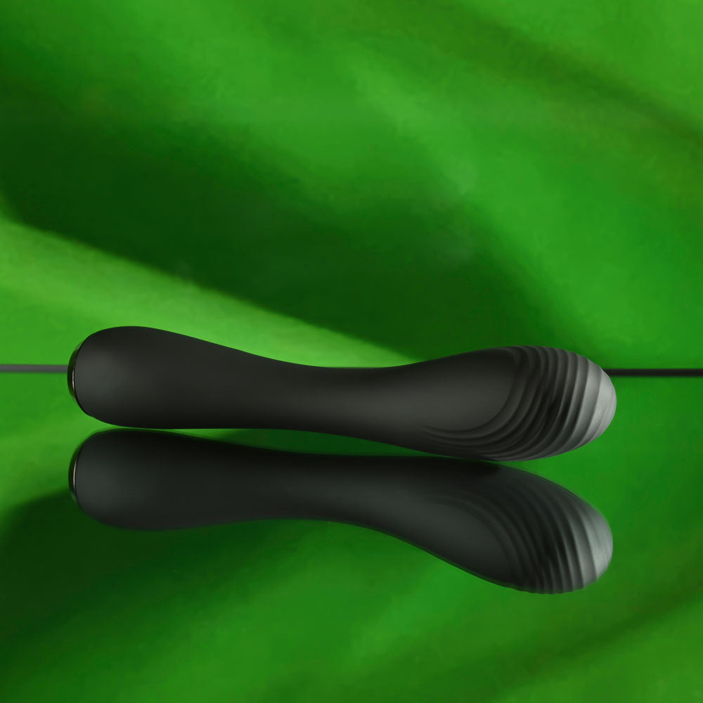 Selopa MIDNIGHT MAGIC - Black 20.2 cm USB Rechargeable Vibrator-SL-RS-4776-2