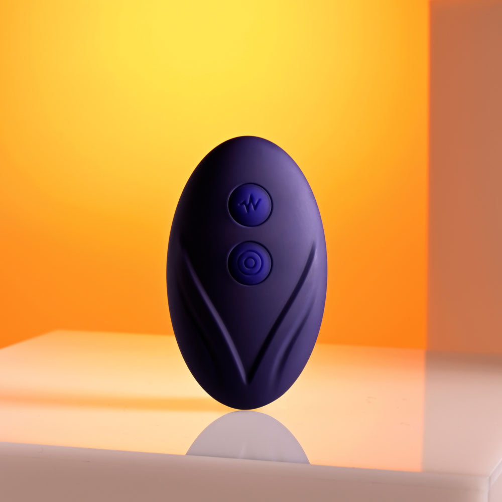 Selopa EGG ME ON - Purple 10 cm USB Rechargeable Egg with Wireless Remote-SL-RS-5230-2