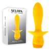 Selopa MELLOW YELLOW - Yellow 13.5 cm USB Rechargeable Vibrating Anal Plug-SL-RS-5421-2