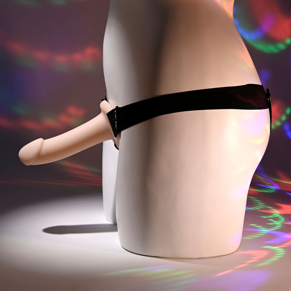 Selopa OUR FIRST HOLLOW STRAP ON LIGHT - Flesh 16.3 cm Hollow Strap-On-SL-SO-6244-2