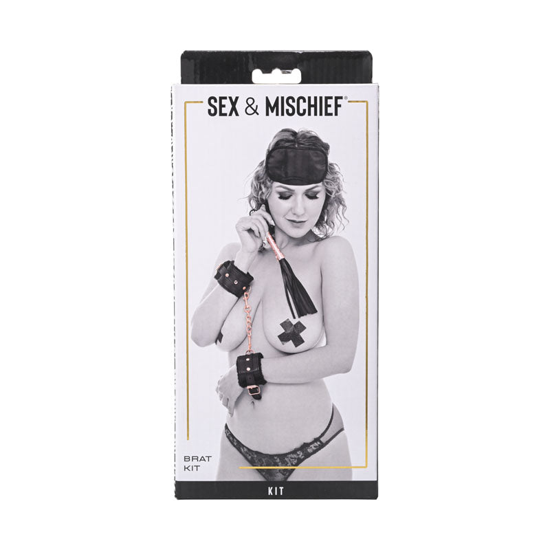 Sex & Mischief Brat Kit - 5 Piece Beginner Bondage Kit-SS09844