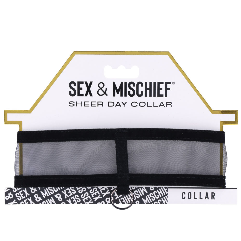 Sex & Mischief Sheer Day Collar-(ss09851)