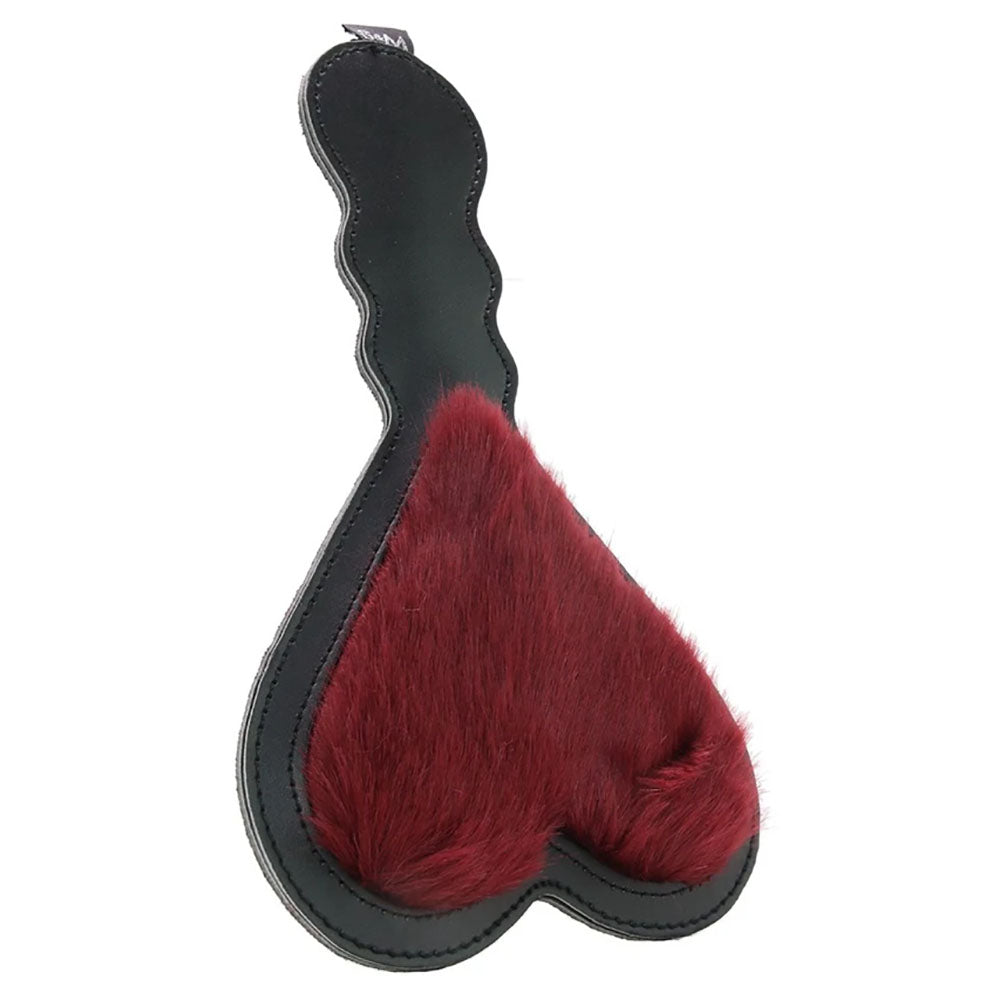 Sex & Mischief Enchanted Heart Paddle - Red/Black Paddle-SS09920