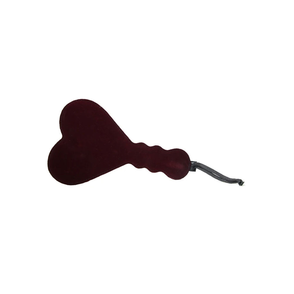 Sex & Mischief Enchanted Heart Paddle - Red/Black Paddle-SS09920