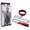 Sex & Mischief Amor Collar and Leash - Red Restraint-SS09954