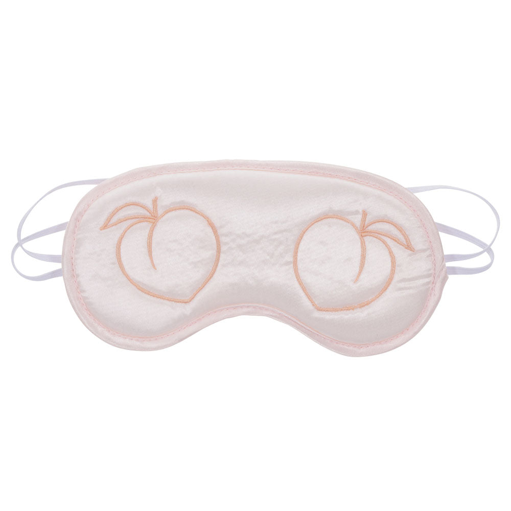 Sex & Mischief Peaches n CreaMe Blindfold - Peach Eyemask-SS09961