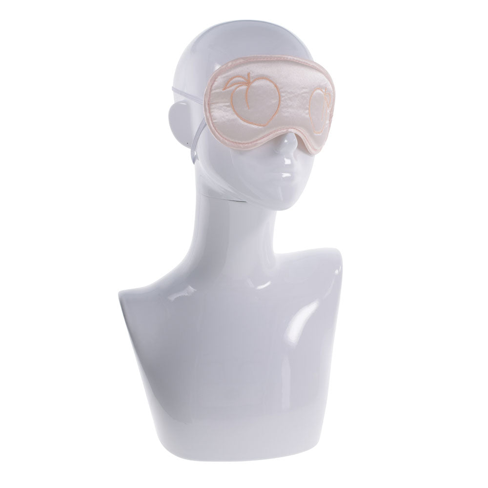 Sex & Mischief Peaches n CreaMe Blindfold - Peach Eyemask-SS09961