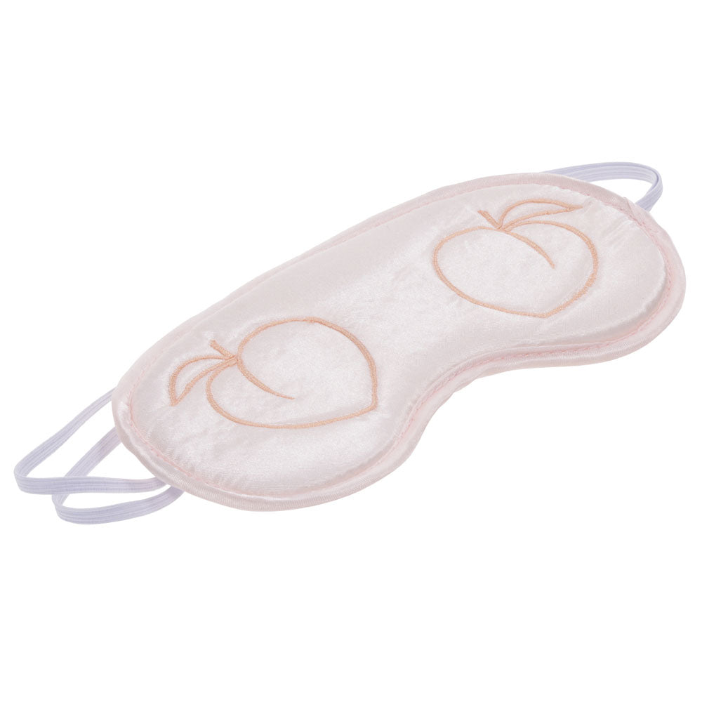 Sex & Mischief Peaches n CreaMe Blindfold - Peach Eyemask-SS09961