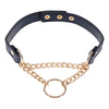 Sex & Mischief Cougar Day Collar - Navy Blue/Gold Collar