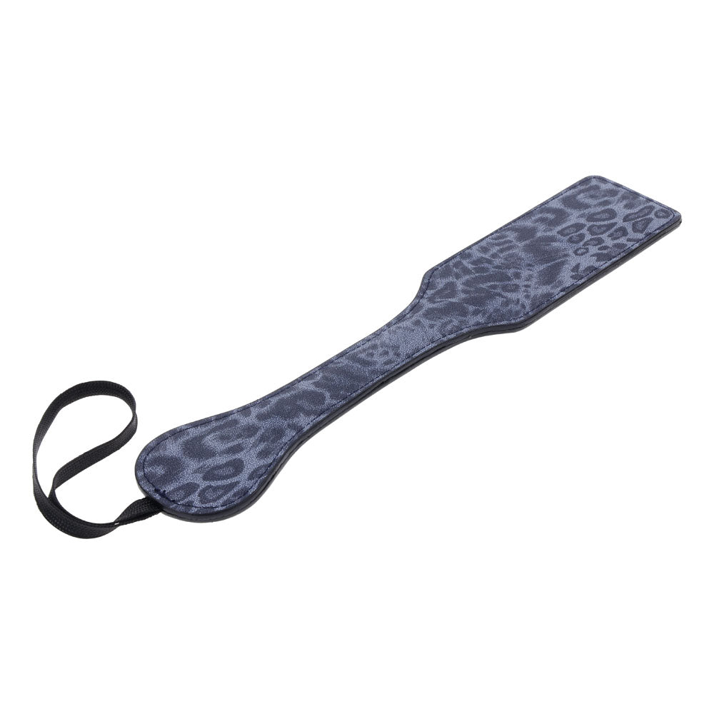 Sex & Mischief Cougar Studded Paddle - Navy Blue Paddle with Gold Studs-SS09976