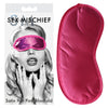 Sex & Mischief Satin Blindfold Hot Pink - Hot Pink Blindfold-SS10004