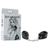 Sex & Mischief Black Beginners Handcuffs - Black Restraints-SS10028