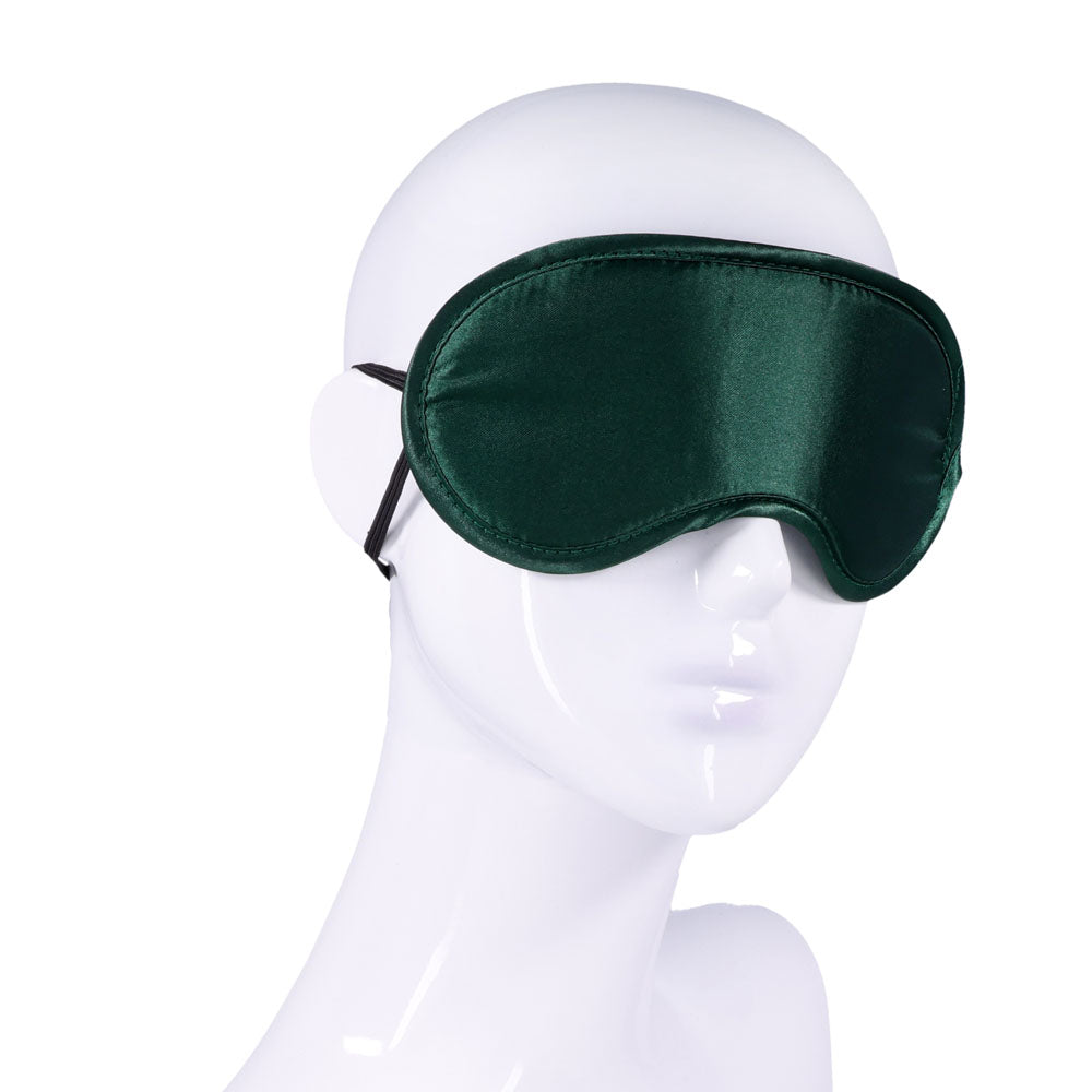 Sex & Mischief Indica Blindfold - Green Eye Mask - SS10217