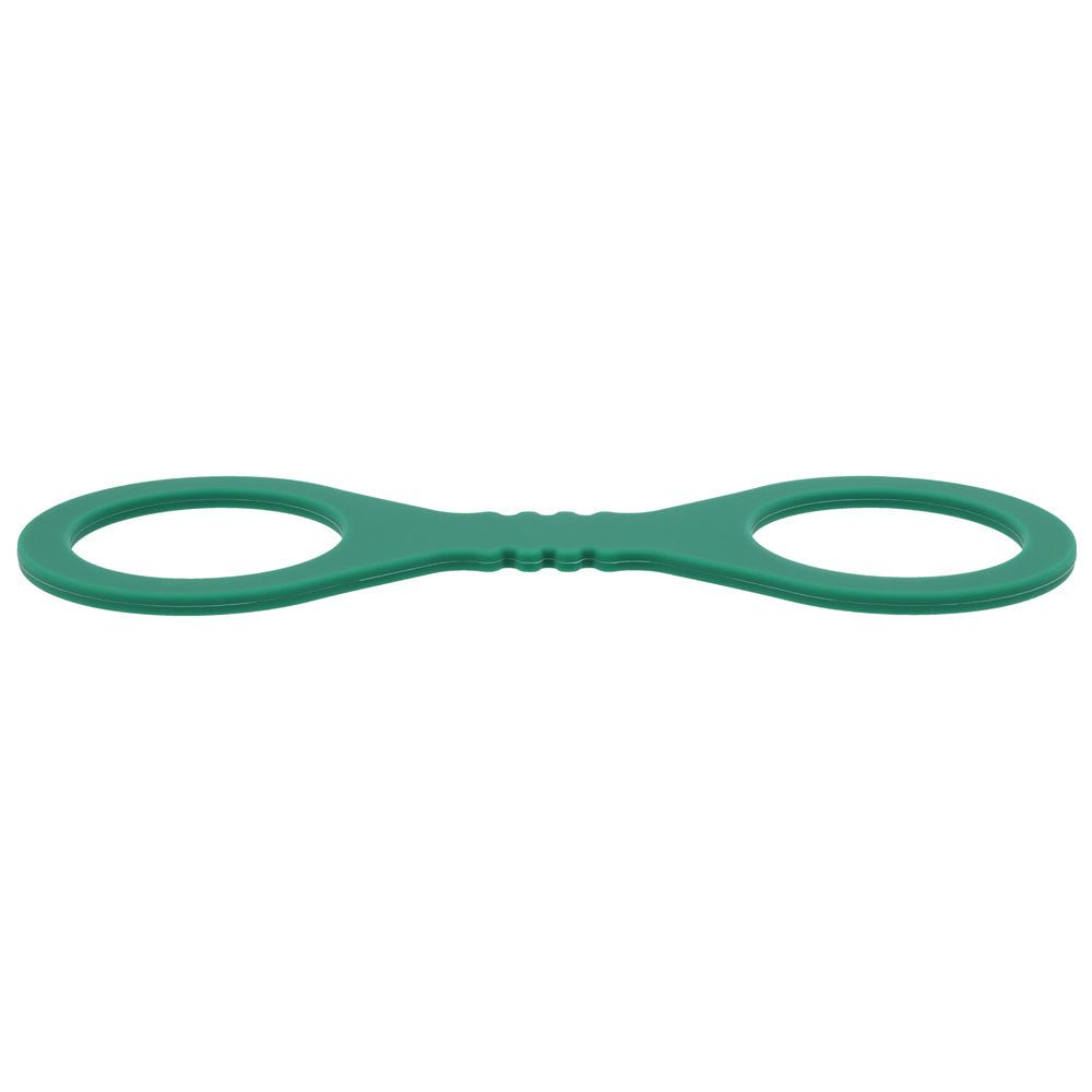 Sex & Mischief Indica Small Silicone Cuffs - Green Small Restraints - SS10219