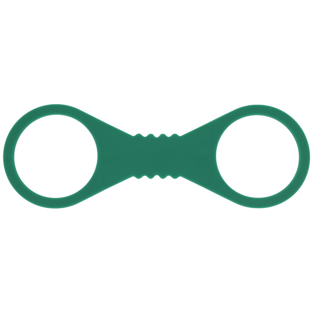 Sex & Mischief Indica Large Silicone Cuffs - Green Large Restraints - SS10220