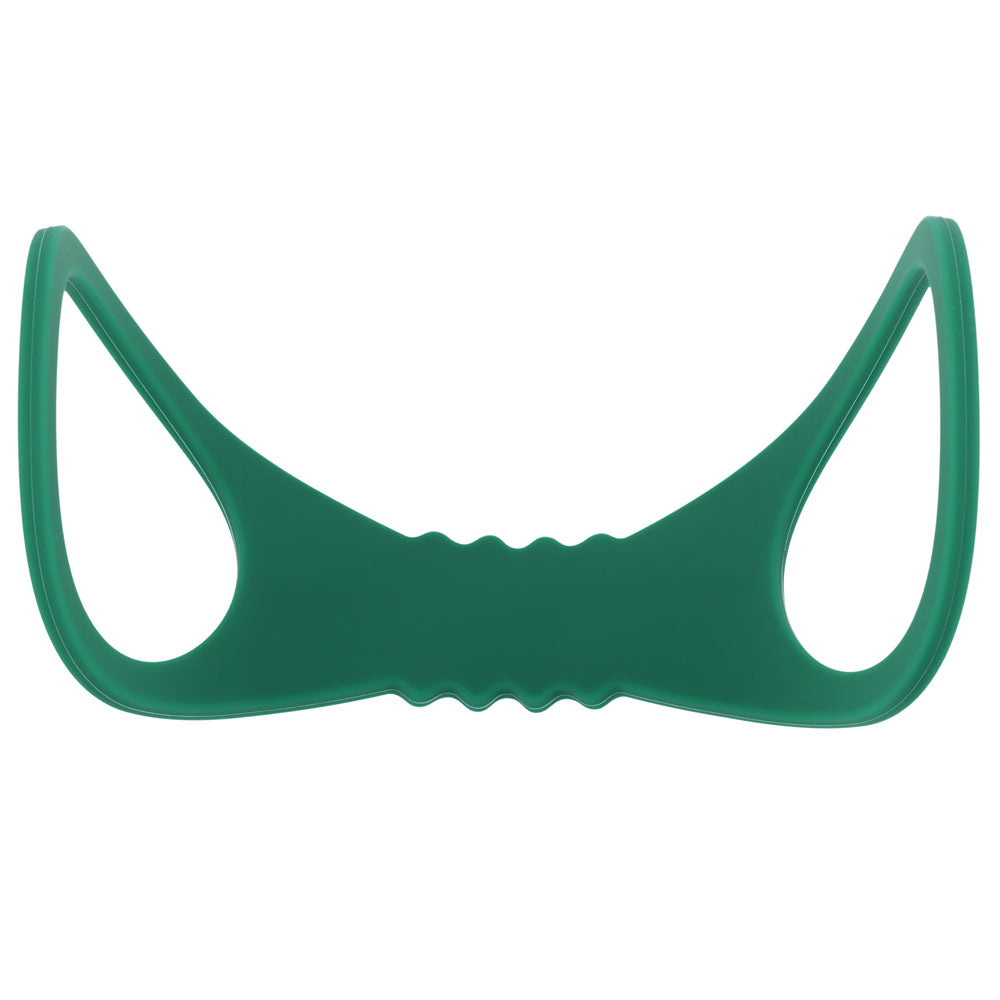 Sex & Mischief Indica Large Silicone Cuffs - Green Large Restraints - SS10220
