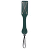Sex & Mischief Indica Chain Impressions Paddle - Green/Gold Spanking Paddle - SS10225