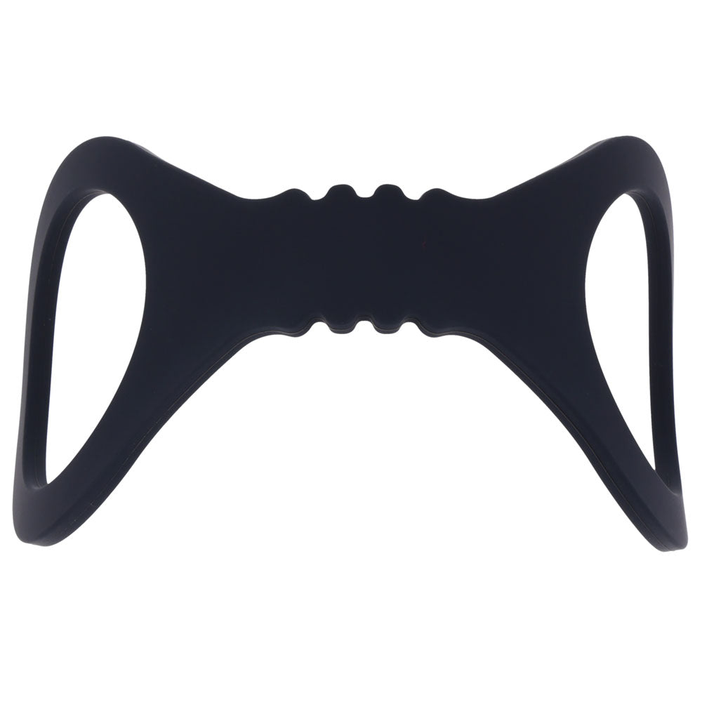 Sex & Mischief Shadow Small Silicone Cuffs - Black Small Restraints - SS10227