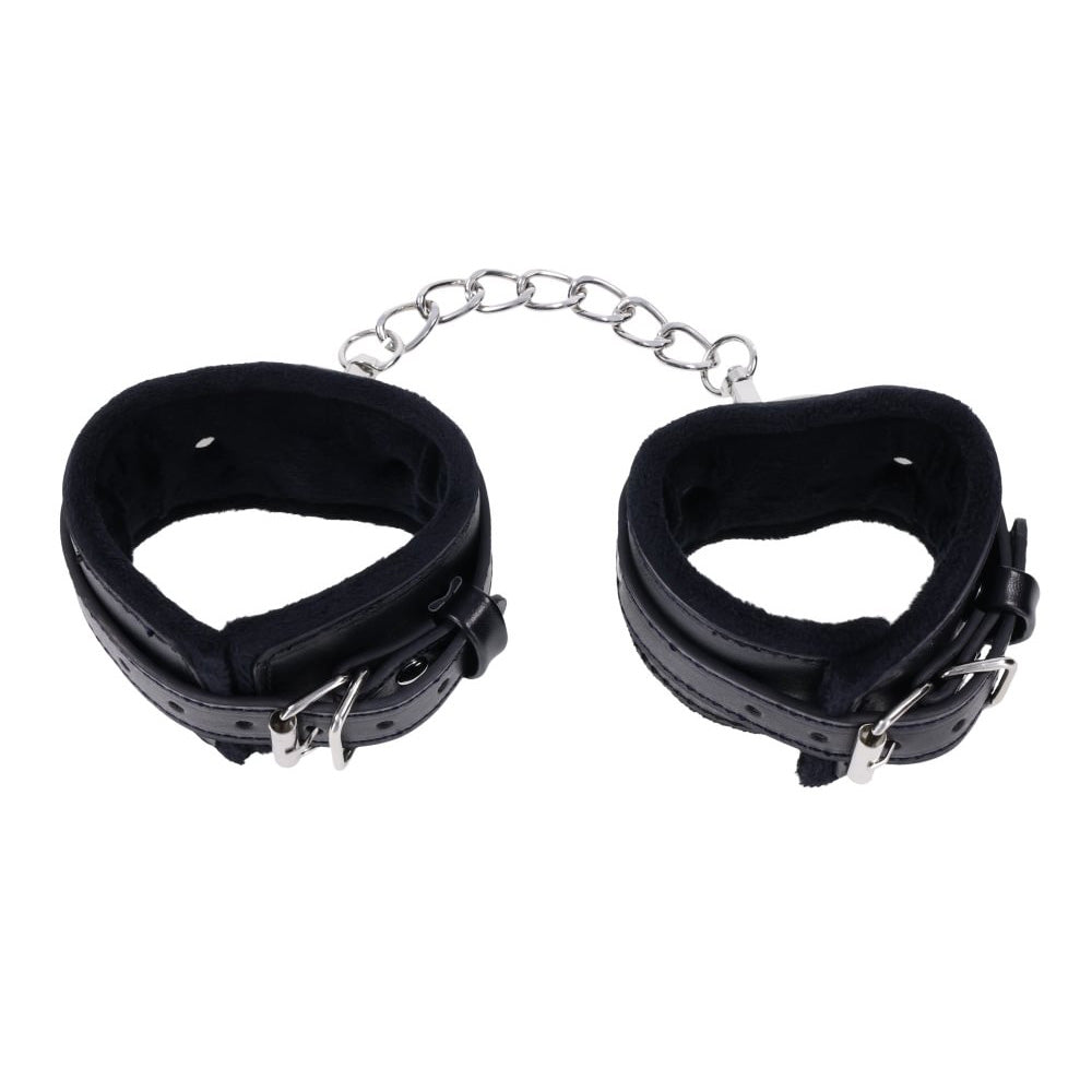 S&M Shadow Handcuffs - Black Restraints