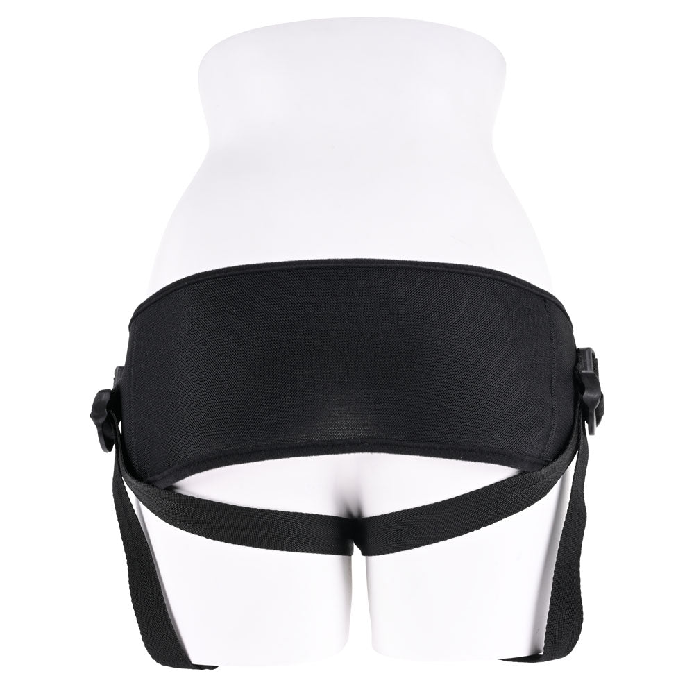 SPORTSHEETS Breathable Strap On - Black Adjustable Strap-On Harness (No Probe Included)-SS31002