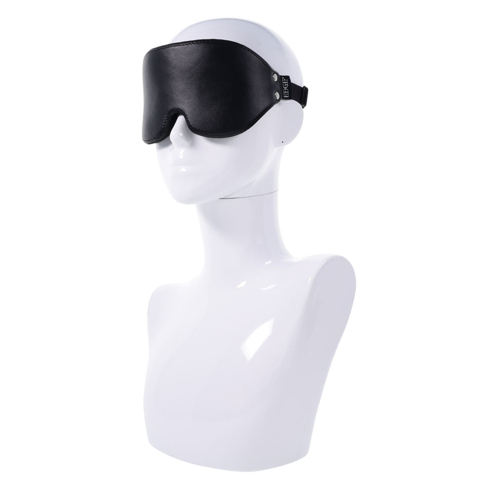 EDGE Lights Out Blindfold - Black Eyemask Restraint-SS98044