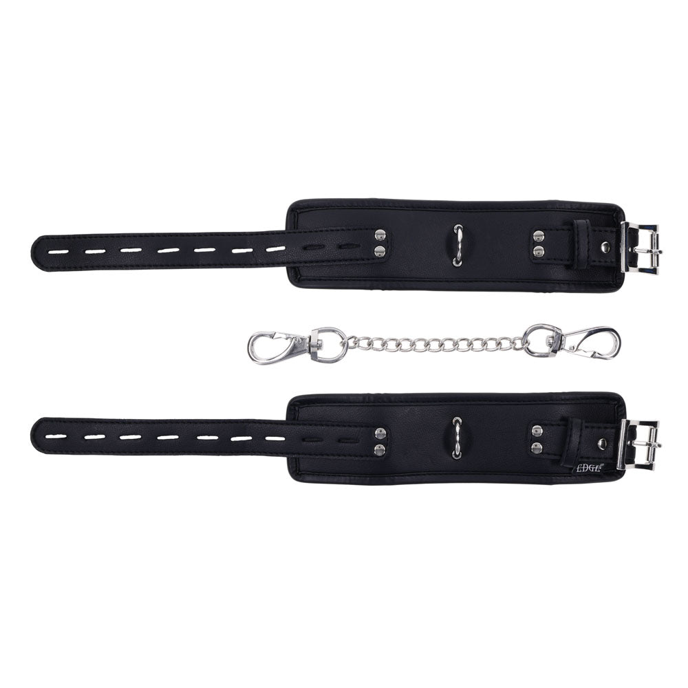 EDGE Handcuffs - Black Restraints-SS98045