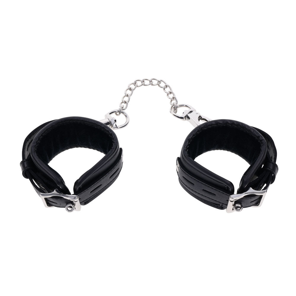 EDGE Handcuffs - Black Restraints-SS98045