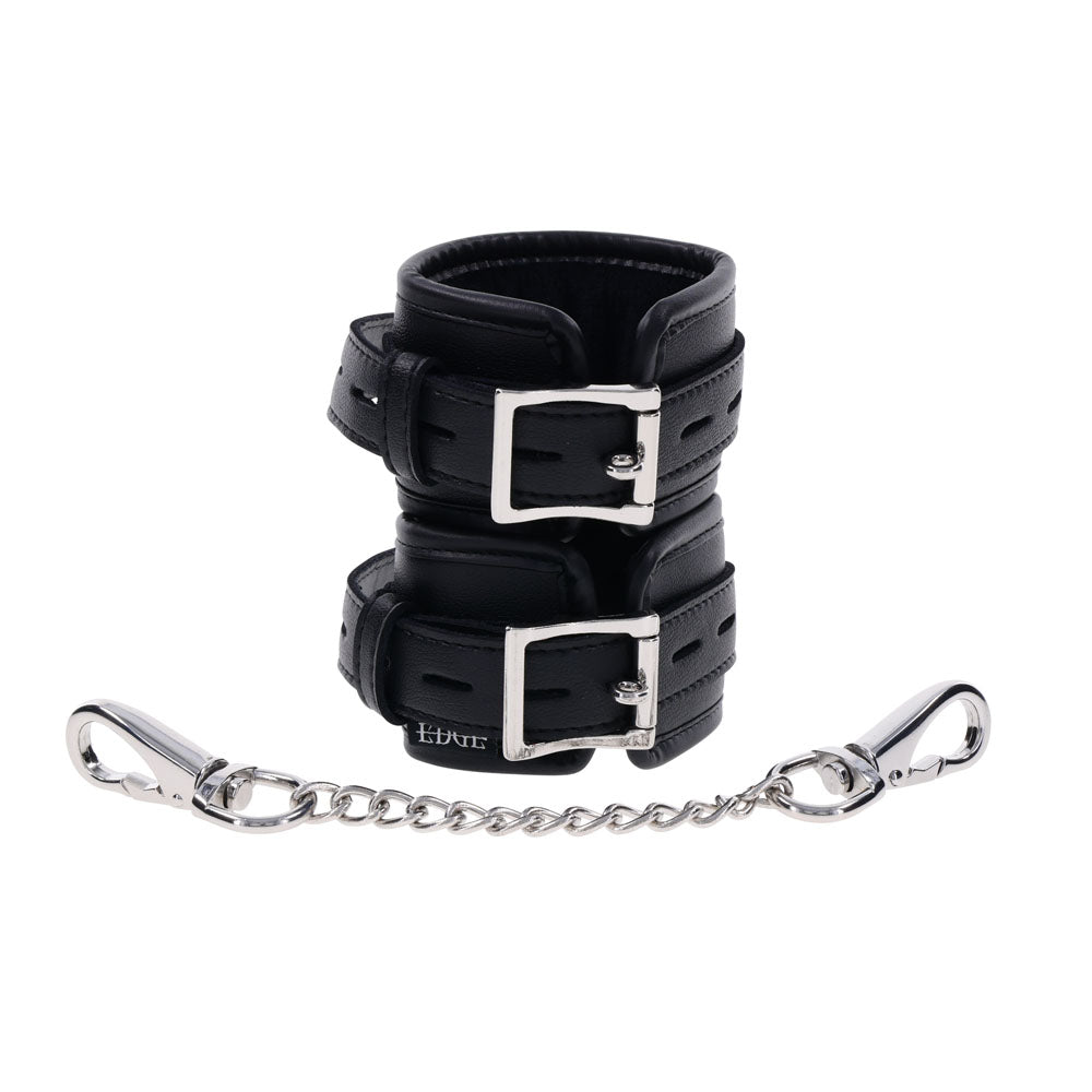 EDGE Handcuffs - Black Restraints-SS98045