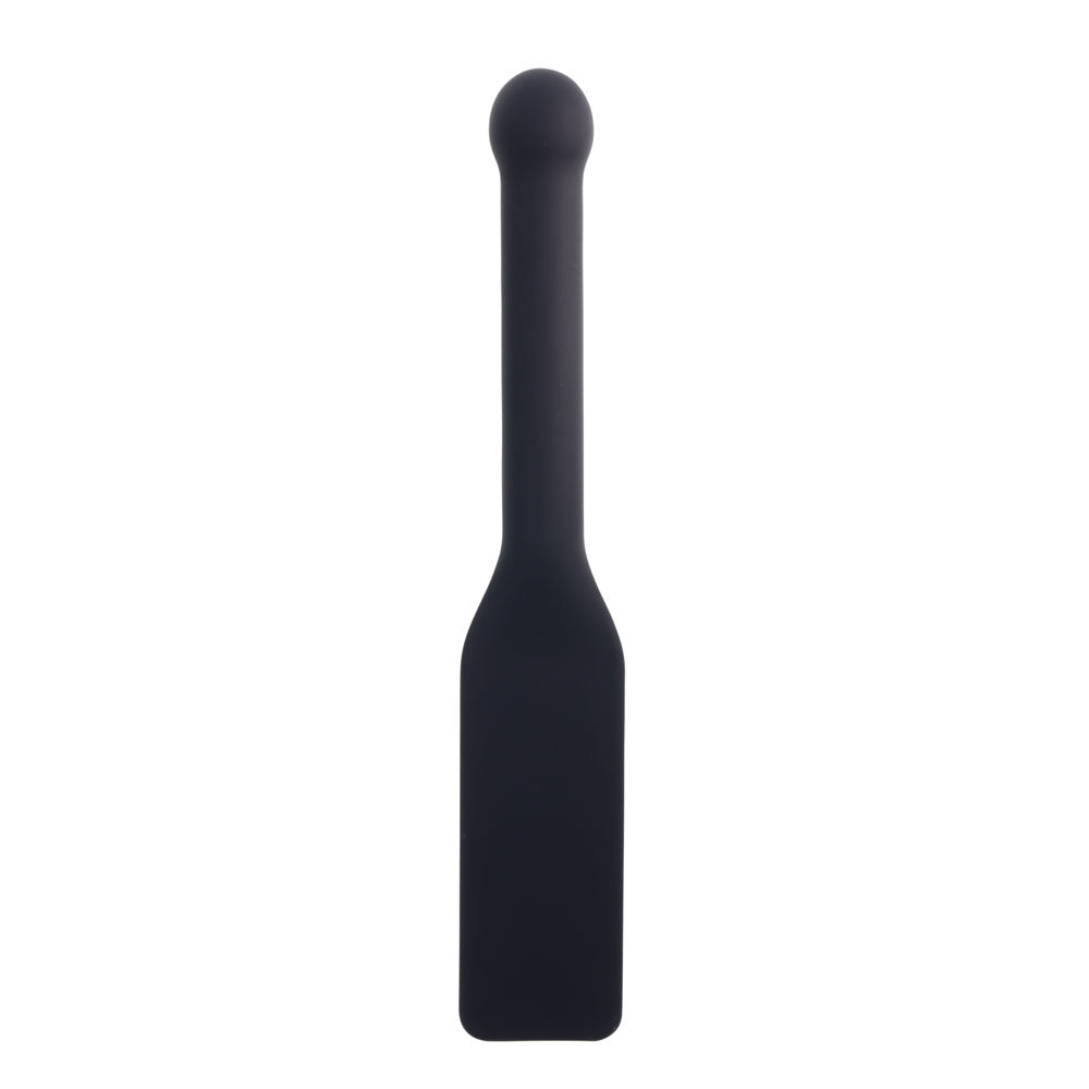 EDGE MINE Silicone Paddle - Black Spanking Paddle-SS98047