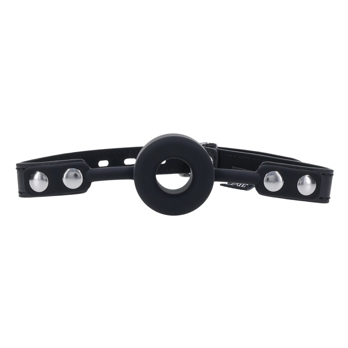 EDGE Silicone Ring Gag - Black Mouth Restraint - SS98053