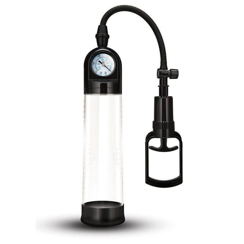 Size Up Penis Pump with Pressure Gauge - Clear Penis Pump-SU303