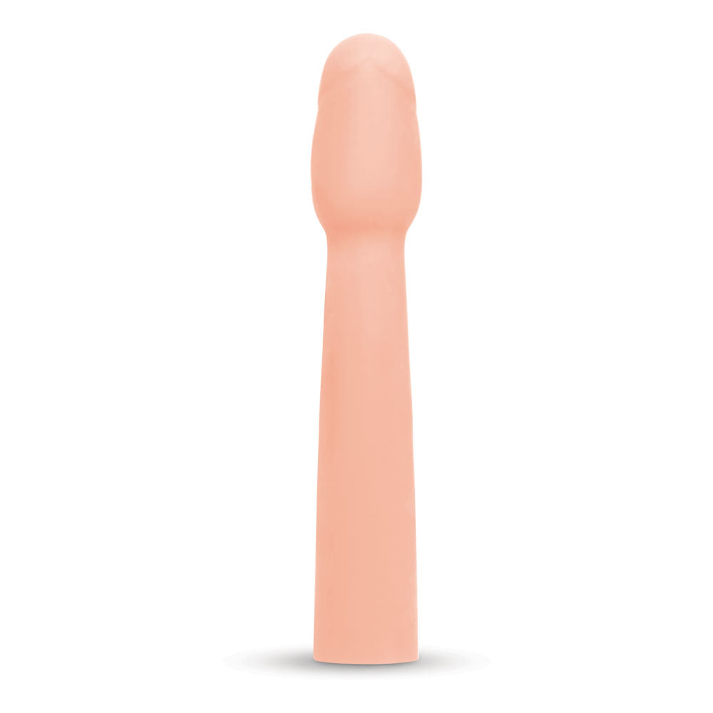 Size Up Realistic 2 Inch Penis Extender - Flesh 5 cm (2) Penis Extension Sleeve-SU403