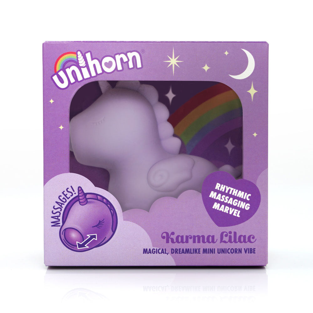 Unihorn - Karma Lilac - Lilac USB Rechargeable Flicking Stimulator-UNIKL