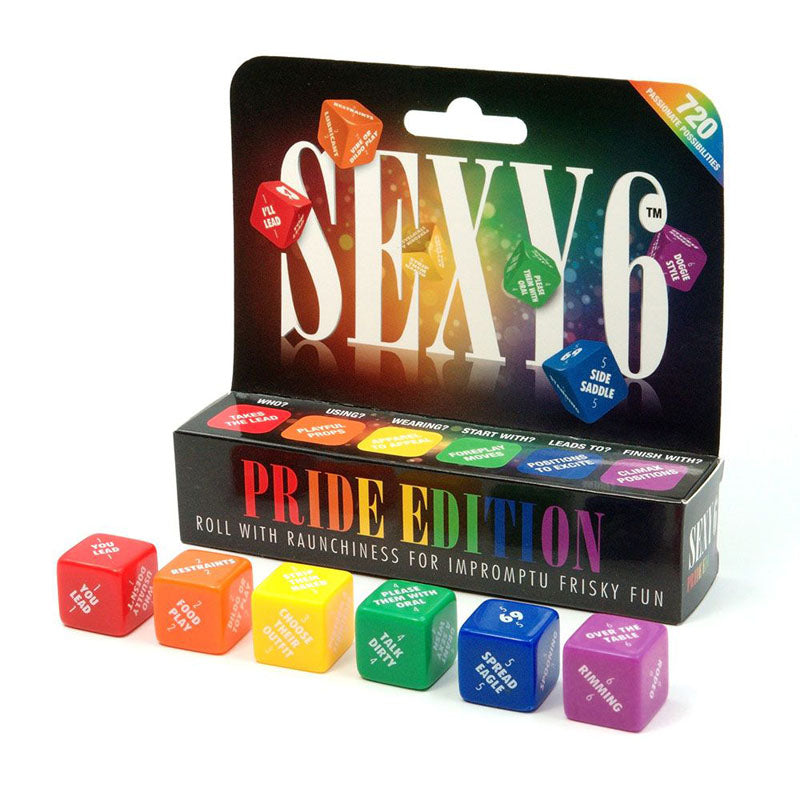 Sexy 6 - Pride Edition - Couples Dice Game-USS6P