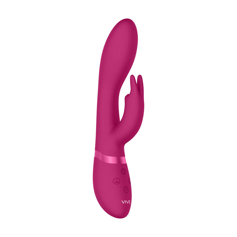 Vive Zosia - Pink 21.3 cm USB Rechargeable Rabbit Vibrator-VIVE016PNK