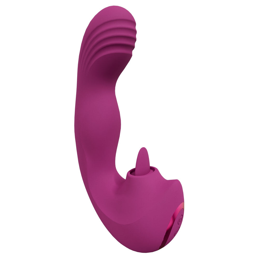 VIVE Yumi - Pink - Pink USB Rechargeable Triple Motor Vibrator-VIVE060PNK