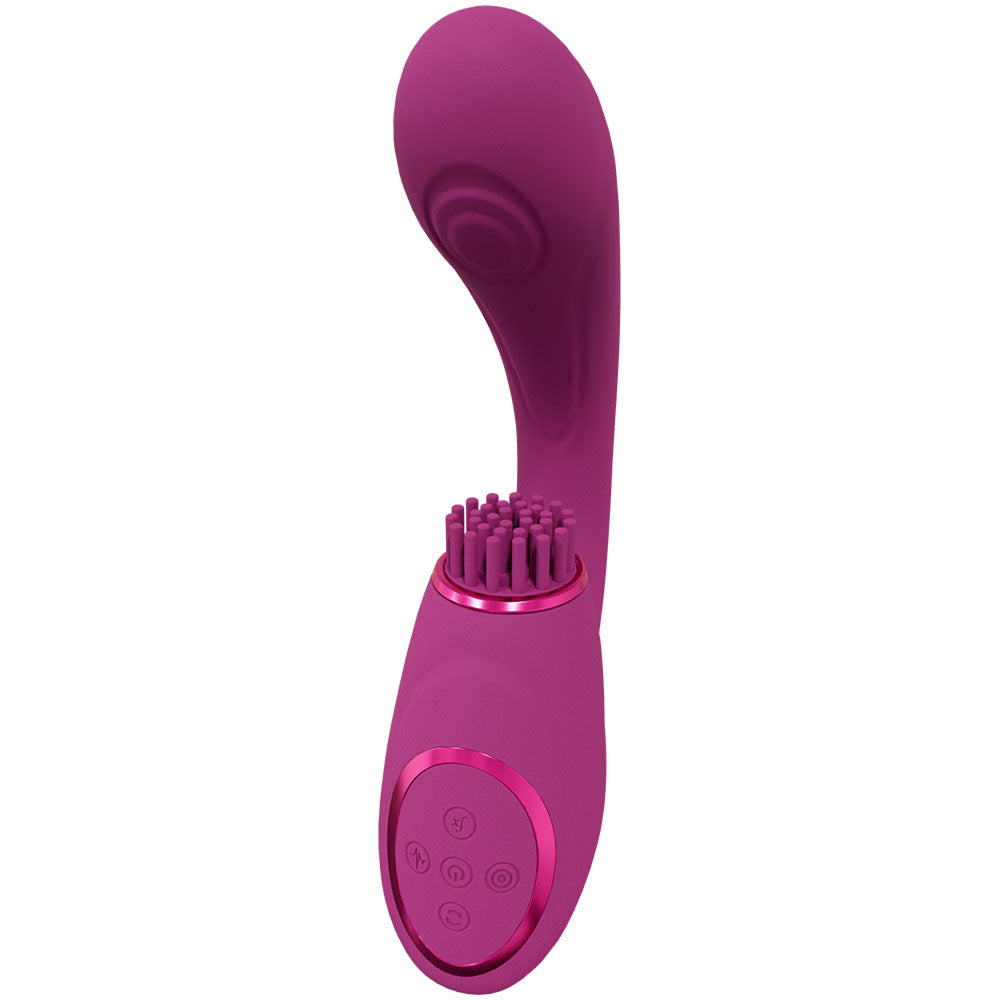 VIVE Gen - Pink - Pink USB Rechargeable Triple Motor Vibrator-VIVE061PNK